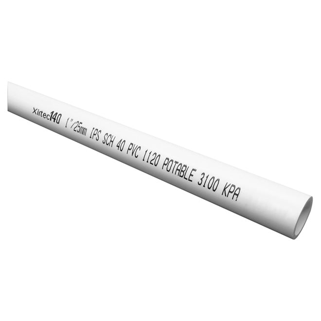 1.5" Sch40 Rigid PVC PipeXIRTEC140 / White