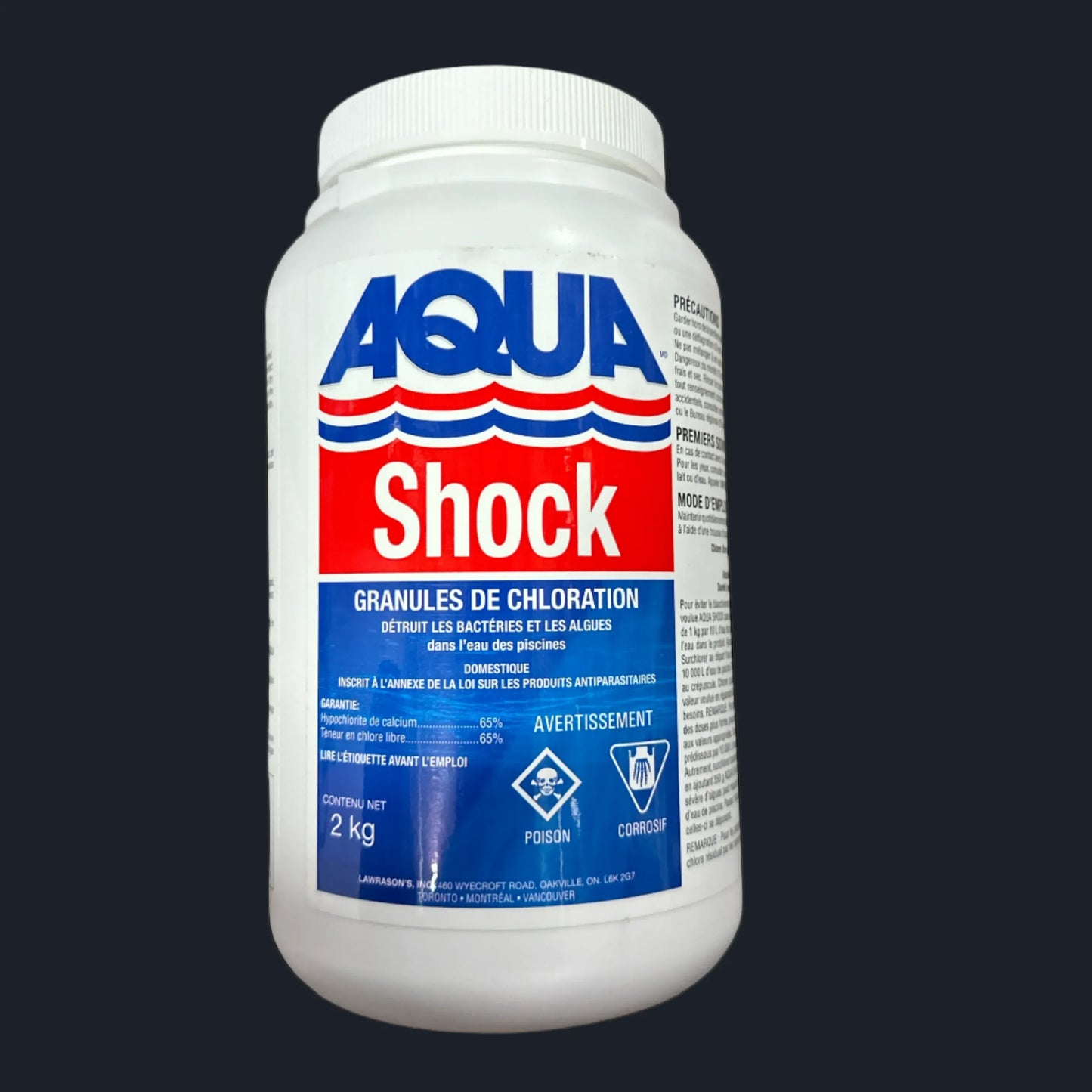 Aqua Shock 2KG ASPS - LA Pool & Spas