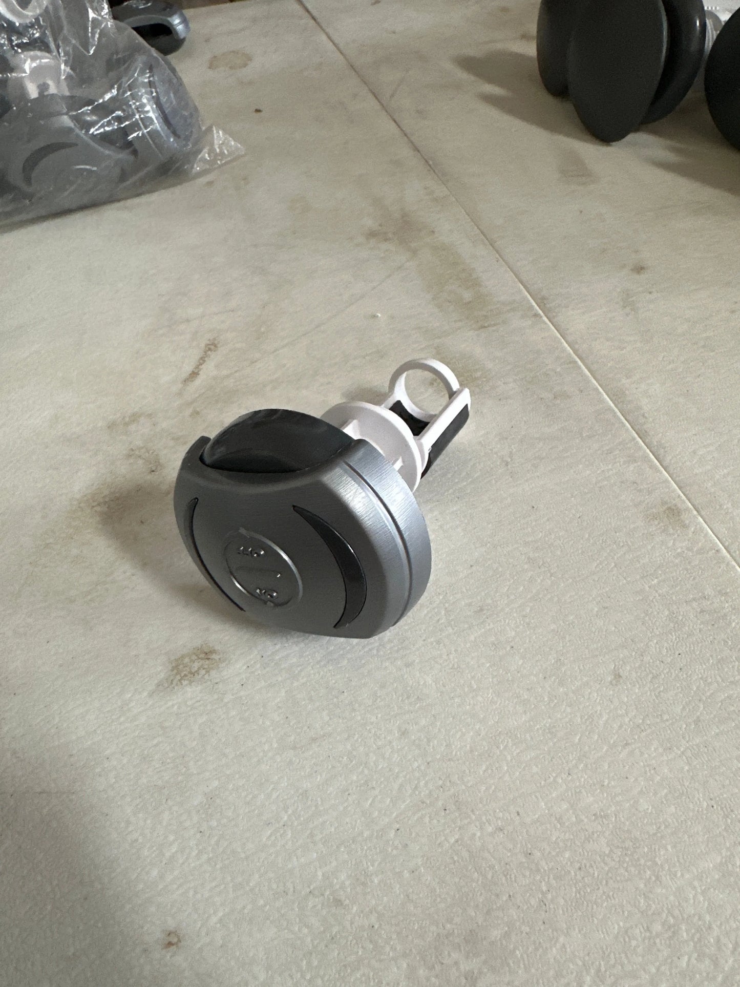 Diverter 1" Posi Seal, Halo,Stem, Graphite MAAX - LA Pool & Spas