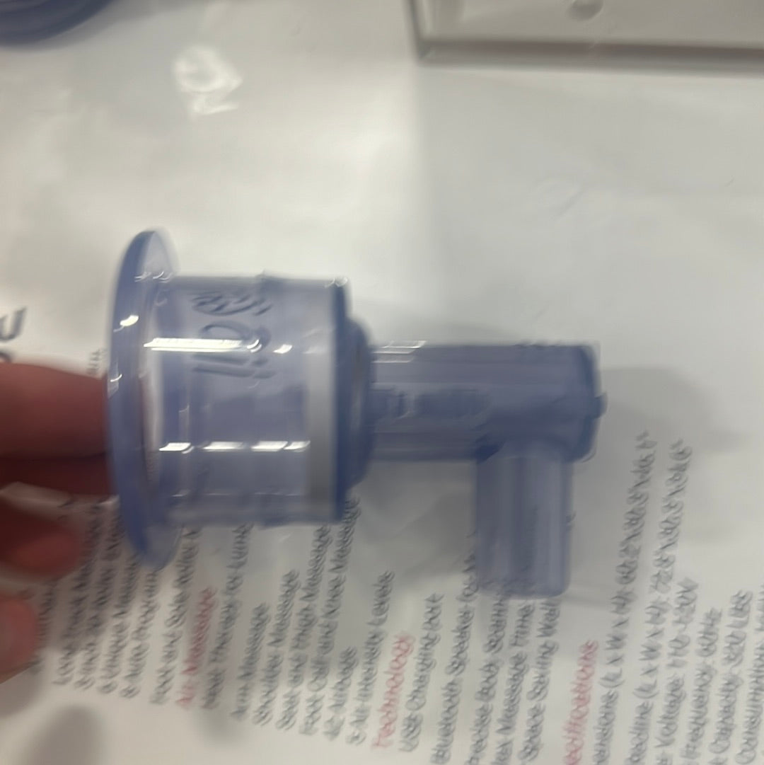 Jet Body 3/4" Smooth Barb; Clear/ LED No Air