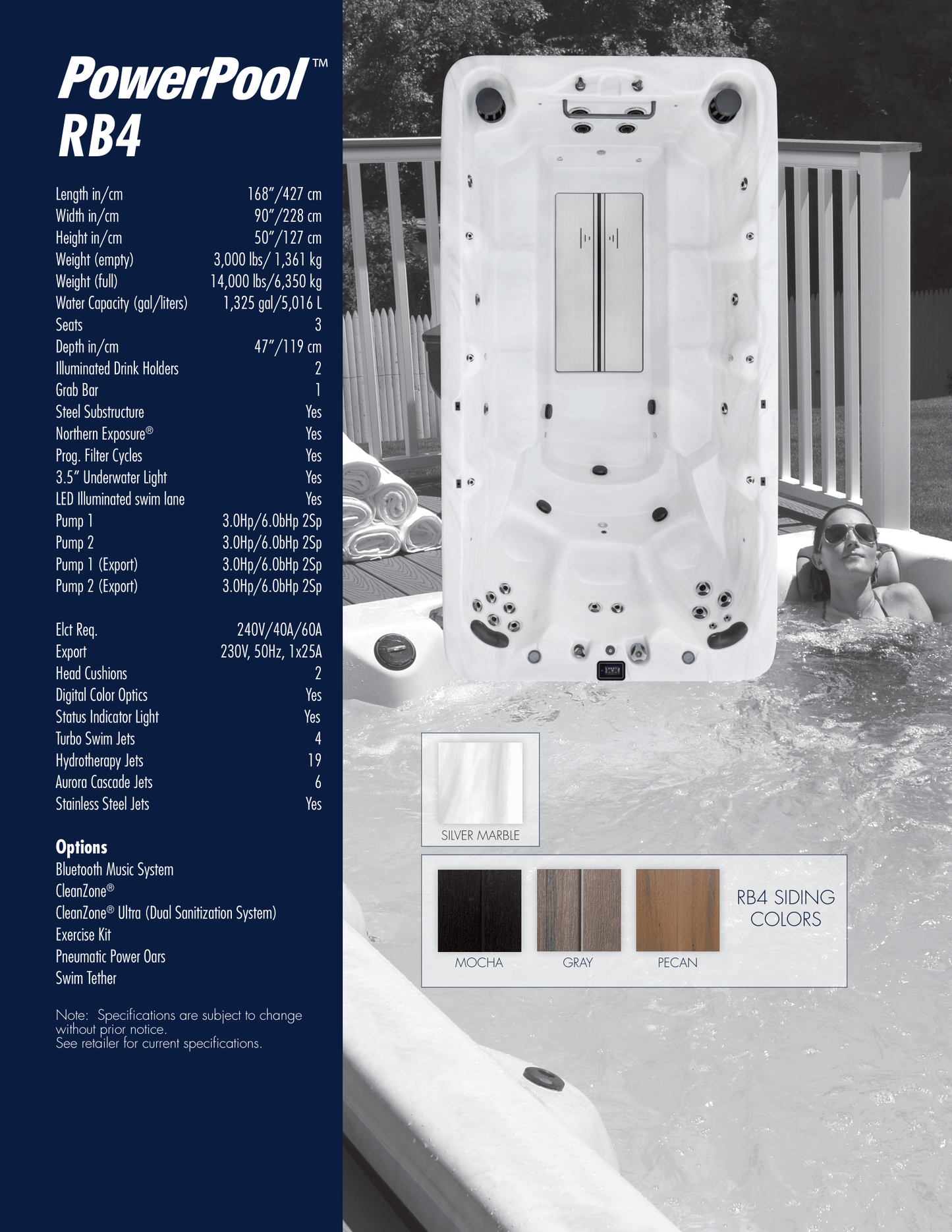 RB4 - 14 Foot Swim Spa