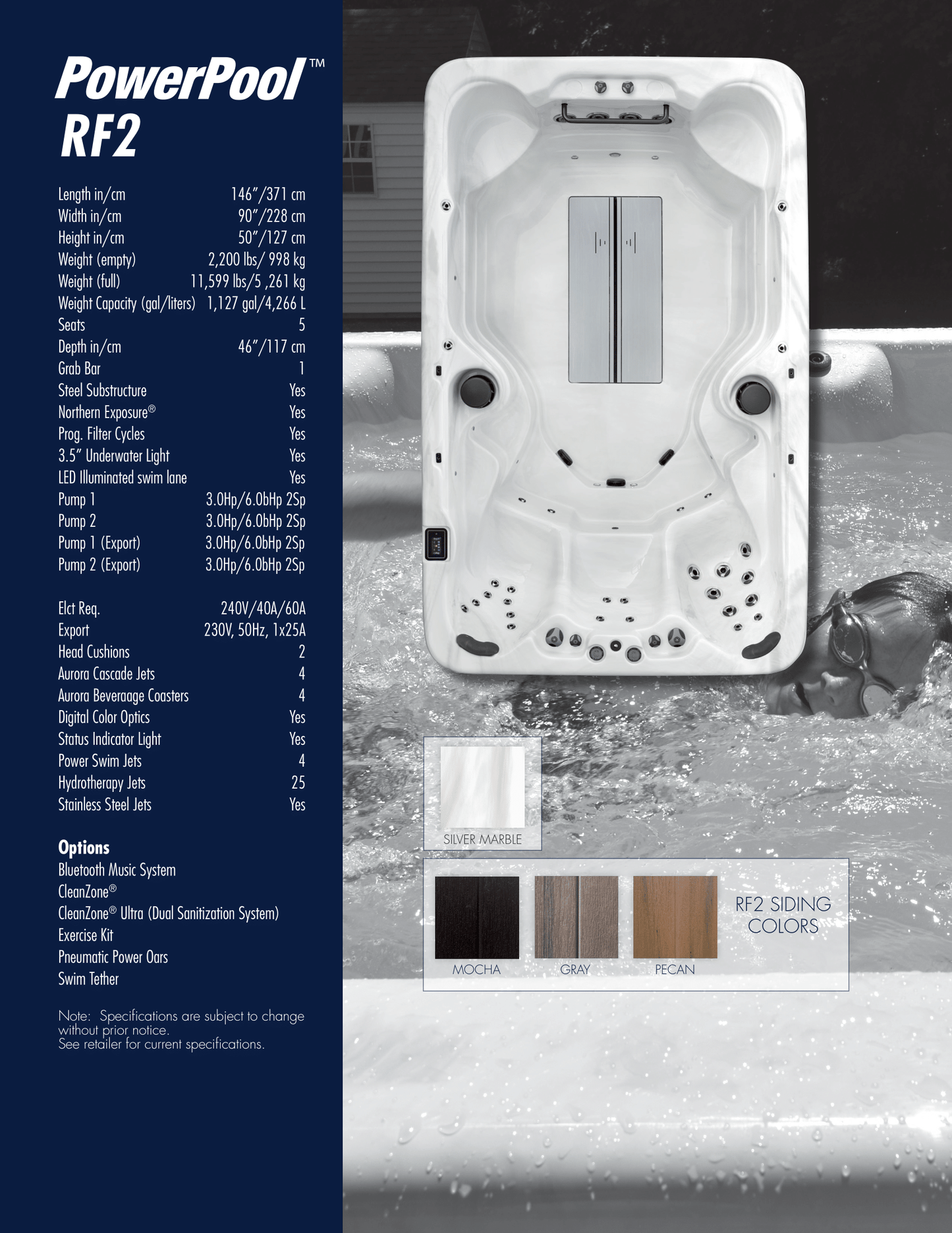 RF2 - 12 Foot Swim Spa
