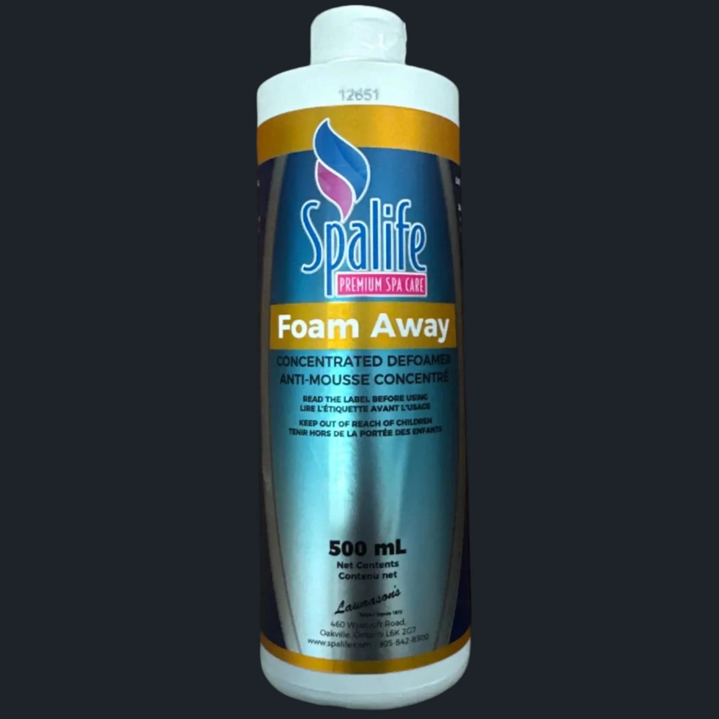 Spa Life Foam Away 500ml Spa Life - LA Pool & Spas