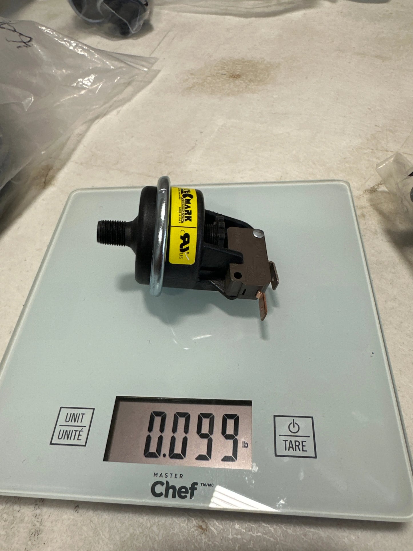 Threaded Full Load Adjustable Pressure Switch MAAX - LA Pool & Spas