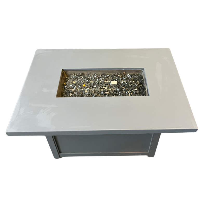Vulcan Carole Fire Table Grey