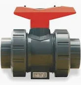 '+GF+ Typ546 11/2"DN40 PVC-U EPDM