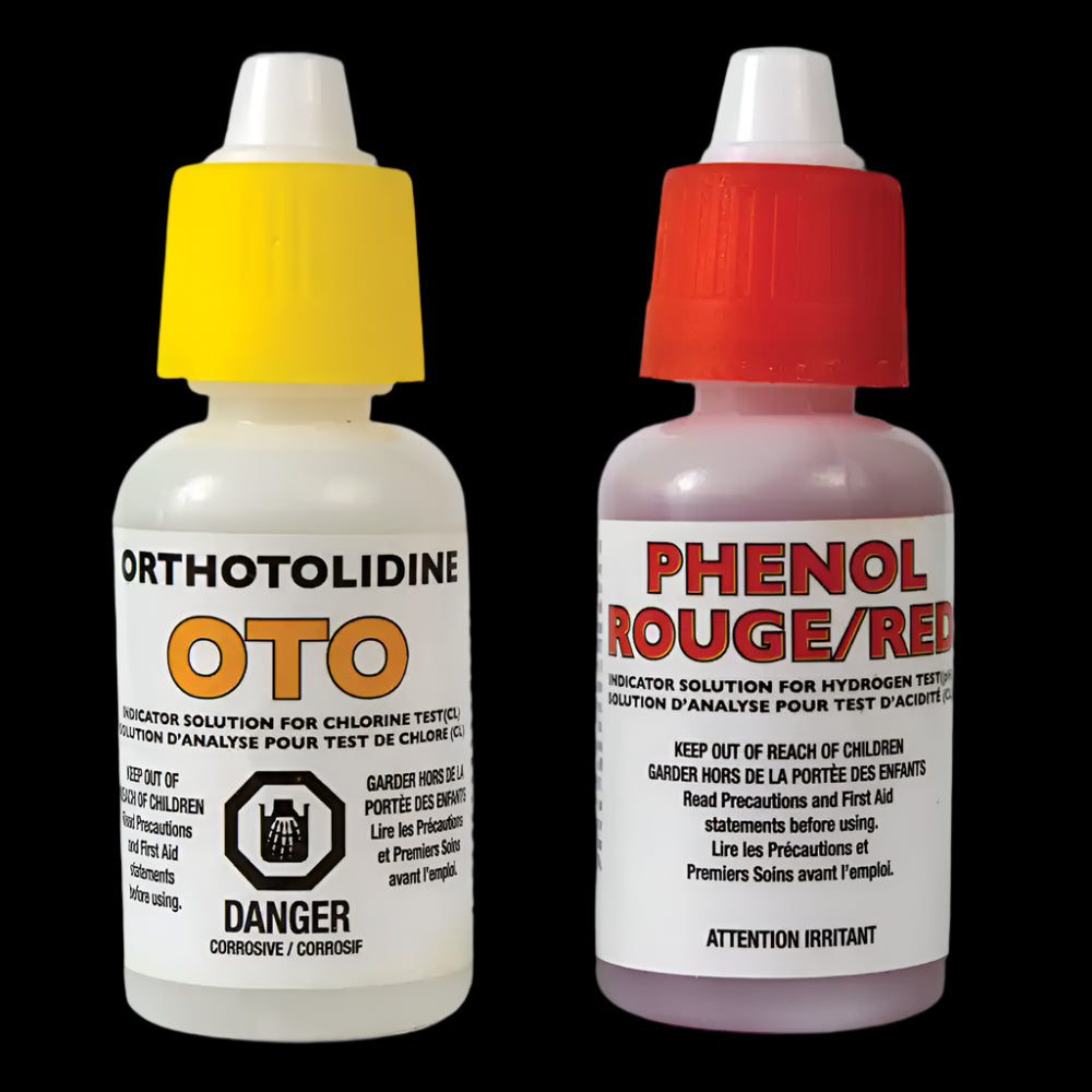 Test Kit OTO & Phenol Refill Bottles, 20-mL