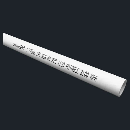 1.5" Sch40 Rigid PVC PipeXIRTEC140 / White  ASPS - LA Pool & Spas