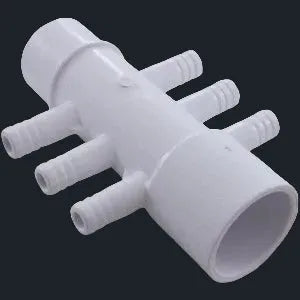 1S x 1 Spg (6) 3/8 barb air manifold  ASPS - LA Pool & Spas