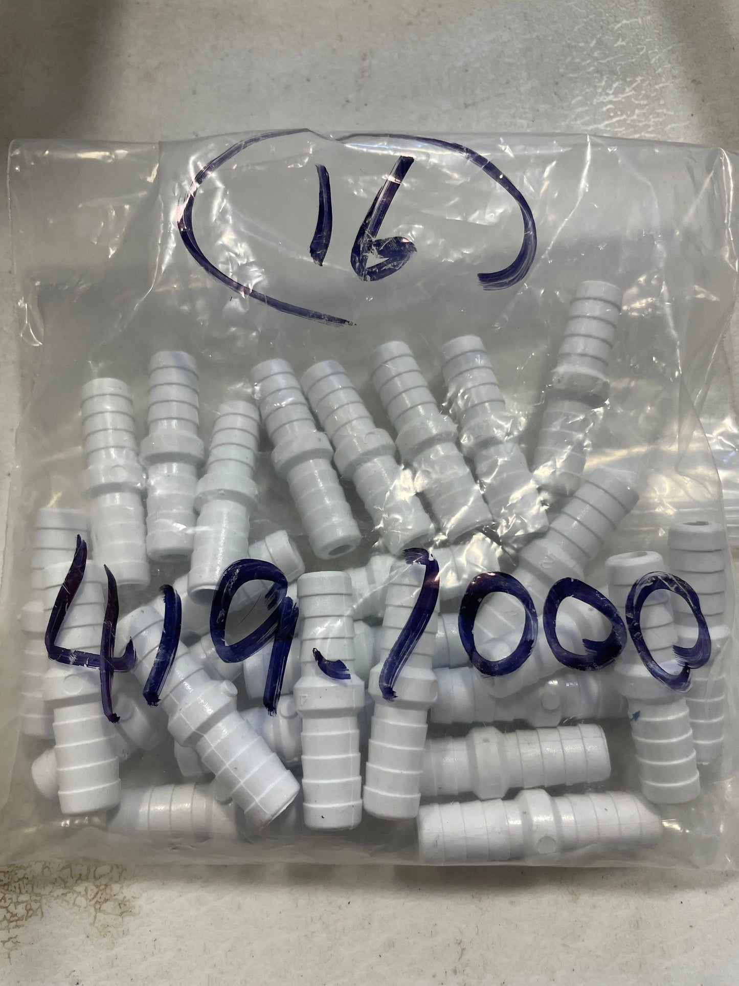 3/8''x 3/8'' Barb Coupler  ASPS - LA Pool & Spas