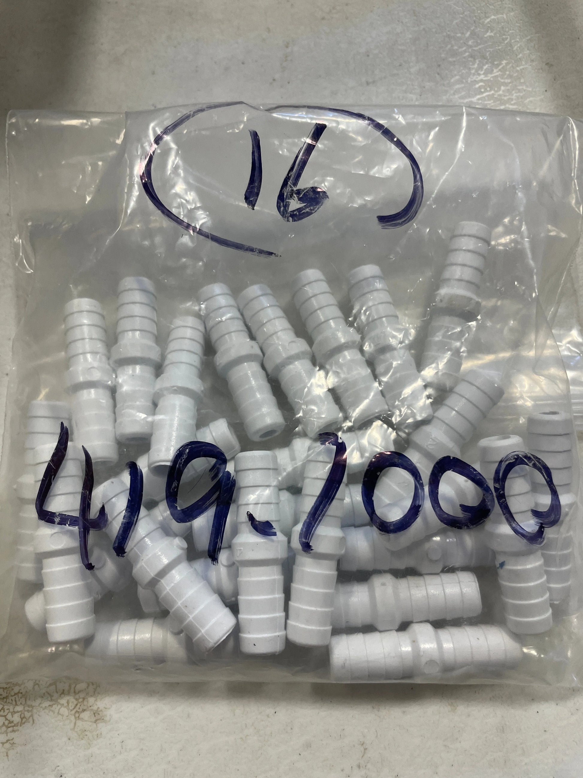 3/8''x 3/8'' Barb Coupler  ASPS - LA Pool & Spas