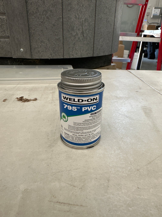 Weld-On 795 PVC Glue (Clear)