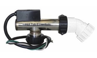 Arctic spa 5.5kw Heater, 240v, 45 deg, curved one end