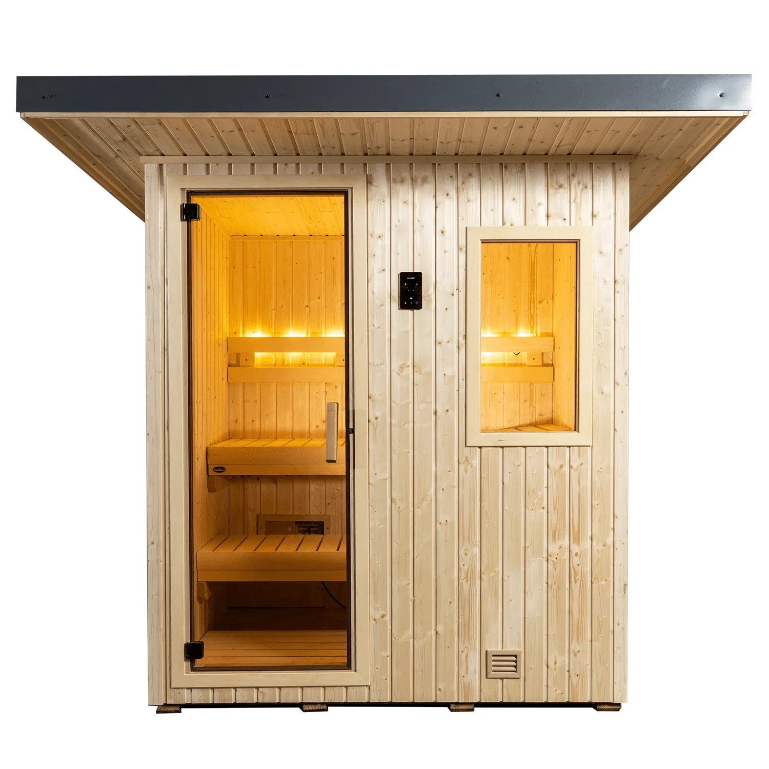 4' x 6' NorthStar Outdoor Sauna  Finnleo - LA Pool & Spas