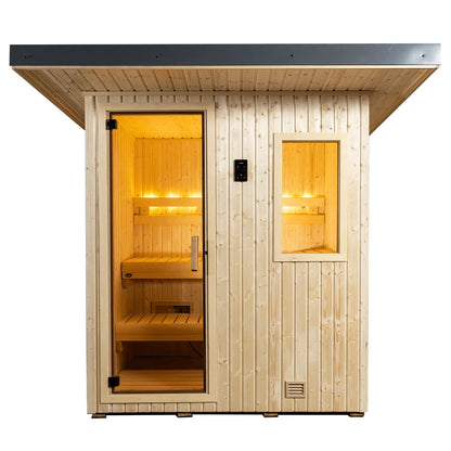 4' x 6' NorthStar Outdoor Sauna  Finnleo - LA Pool & Spas