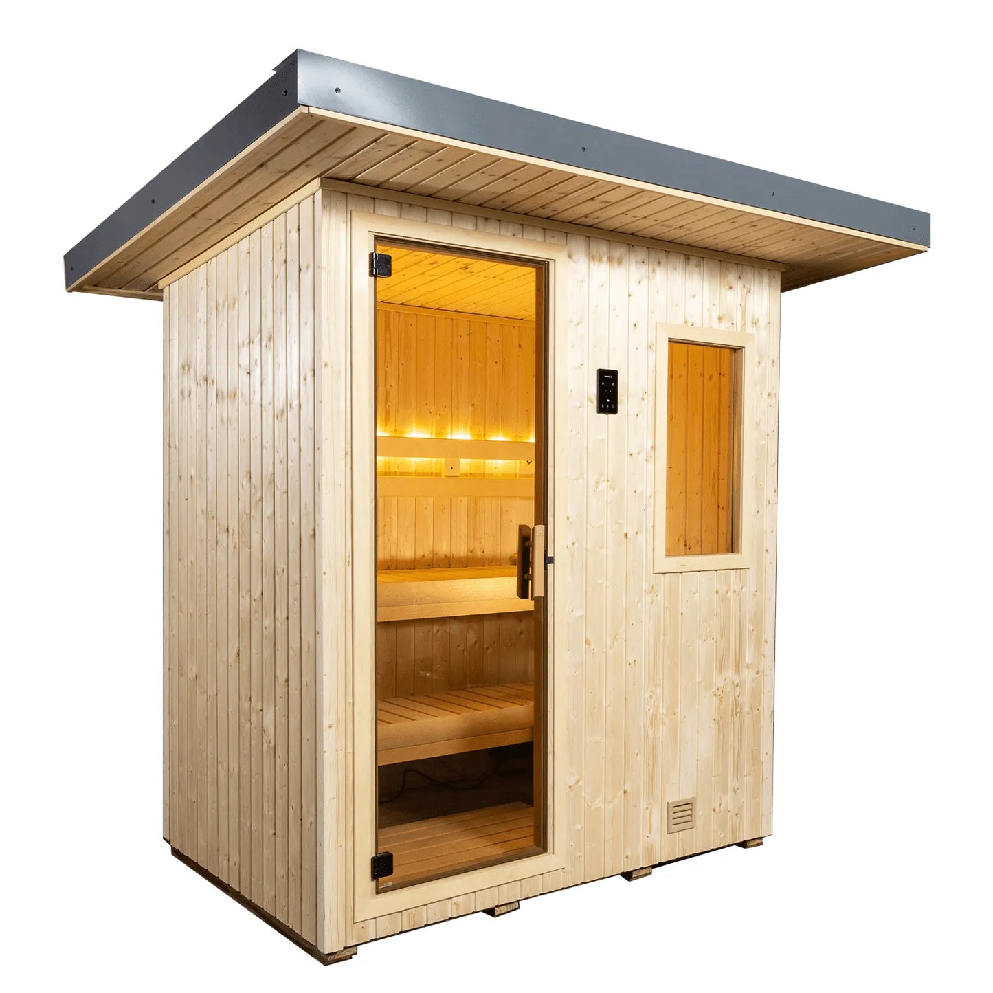 4' x 6' NorthStar Outdoor Sauna  Finnleo - LA Pool & Spas