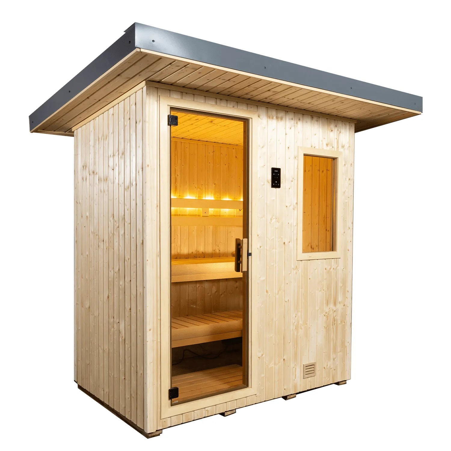 4' x 6' NorthStar Outdoor Sauna  Finnleo - LA Pool & Spas