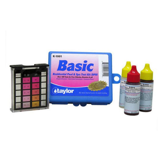 3-Way Test Kit for Free Chlorine, Bromine, pH (DPD)