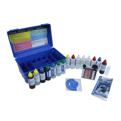 K-2005 Complete™ kit for Cl/Br, pH, Alk, CH, CYA (DPD–high range)