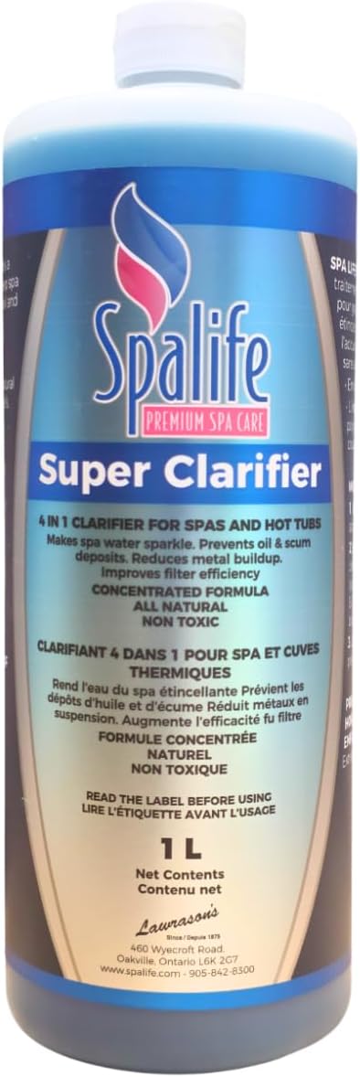 Spa Life Super Clarifier 1L - 4 in 1 Clarifier for Spas