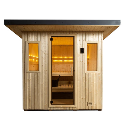 5' x 7' Northstar Outdoor Sauna  Finnleo - LA Pool & Spas