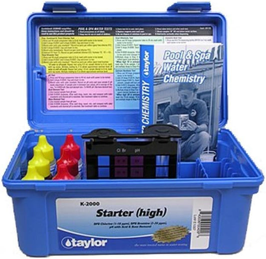 K-2000 Taylor Starter™ kit for Chlorine/Bromine, pH (DPD–high range)