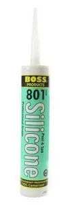 Boss 801 Silicone Clear 10oz. For Pool & Spa  ASPS - LA Pool & Spas