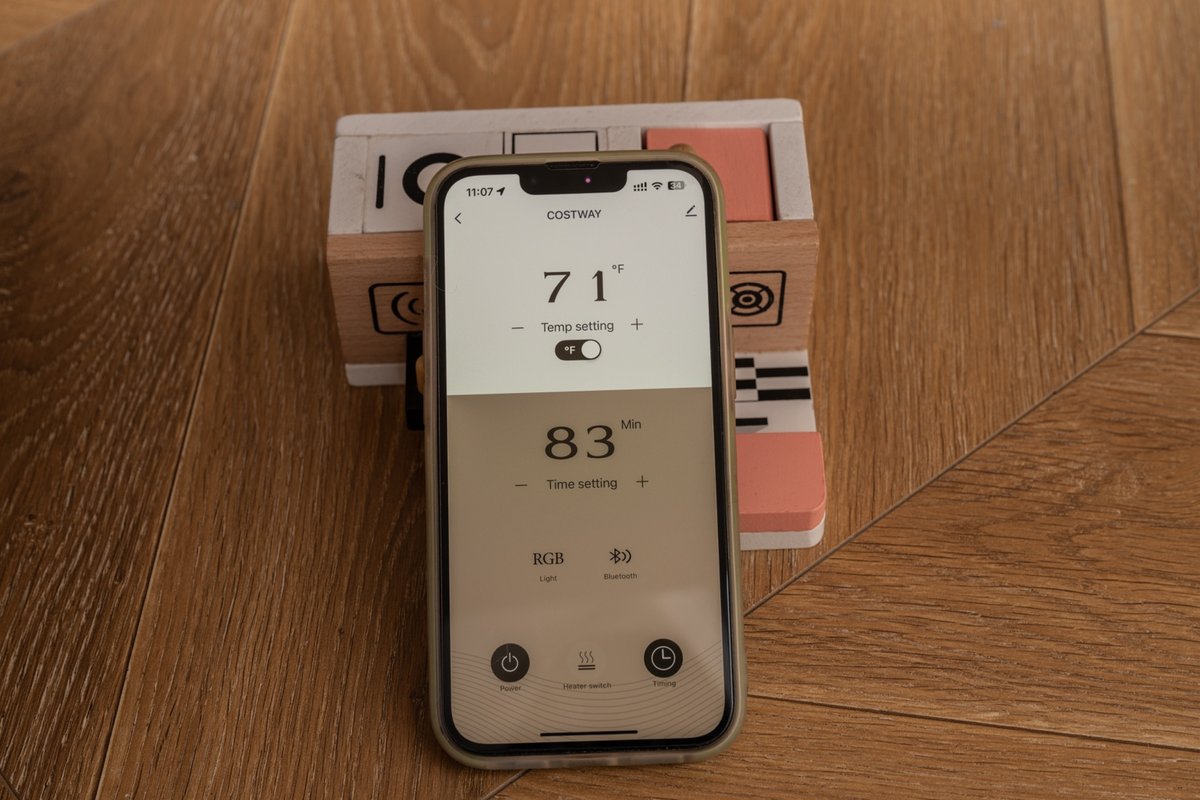 2026 Model-PREORDER-Premium Series-Costway 2-Person Dual Therapy Full Spectrum Infrared Sauna with Red Light Panel($900 Value), WiFi App Control, Chromotherapy & Bluetooth – Okoume Wood- Fully Loaded Indoor Spa