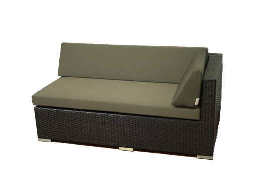Long Sofa (Dark Grey) (Right Arm)  Paradise Furniture - LA Pool & Spas