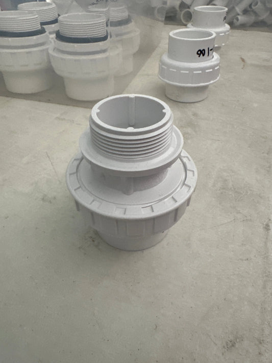 PRAHER UNION 1 1/2" MIP X 1 1/2" SKT C/W O-RING  ASPS - LA Pool & Spas
