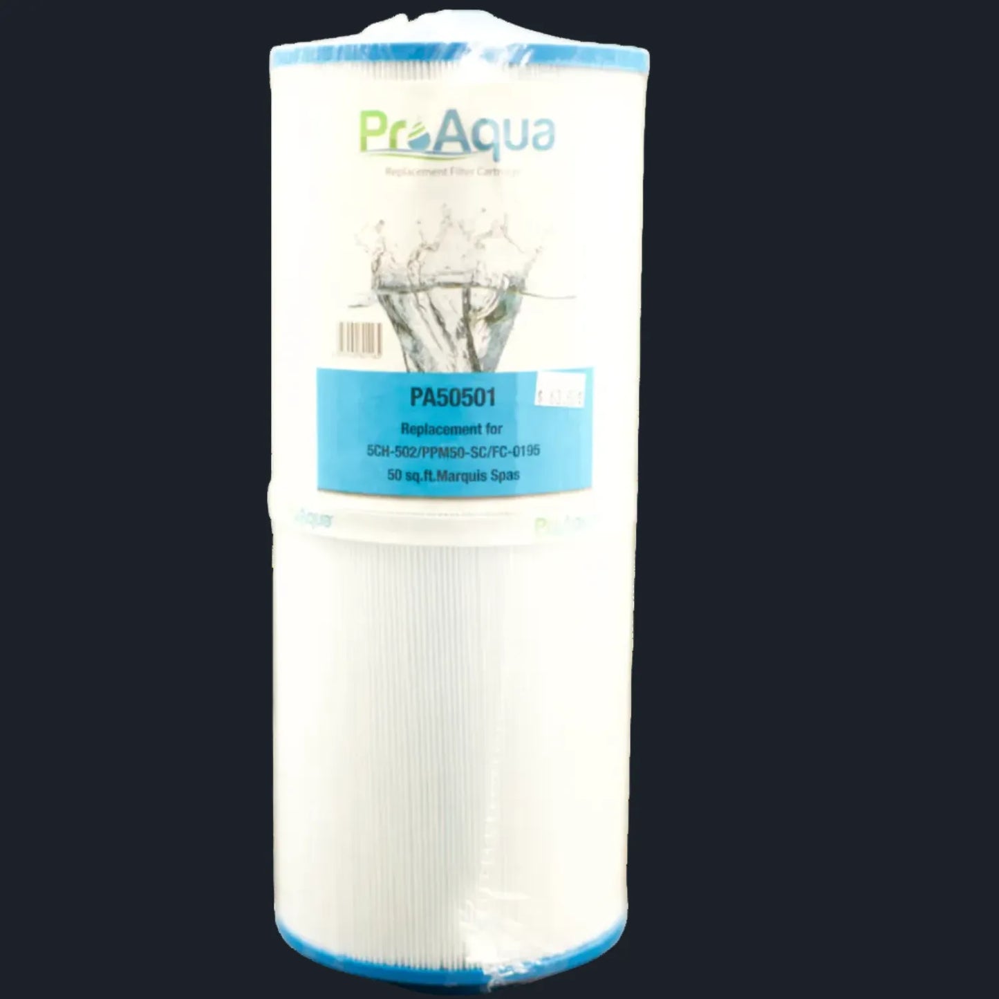 Pro-Aqua 5CH-502 Hot Tub Filter (PPM50SC-F2M, FC-0195, M50501)  ProAqua&Pleatco - LA Pool & Spas