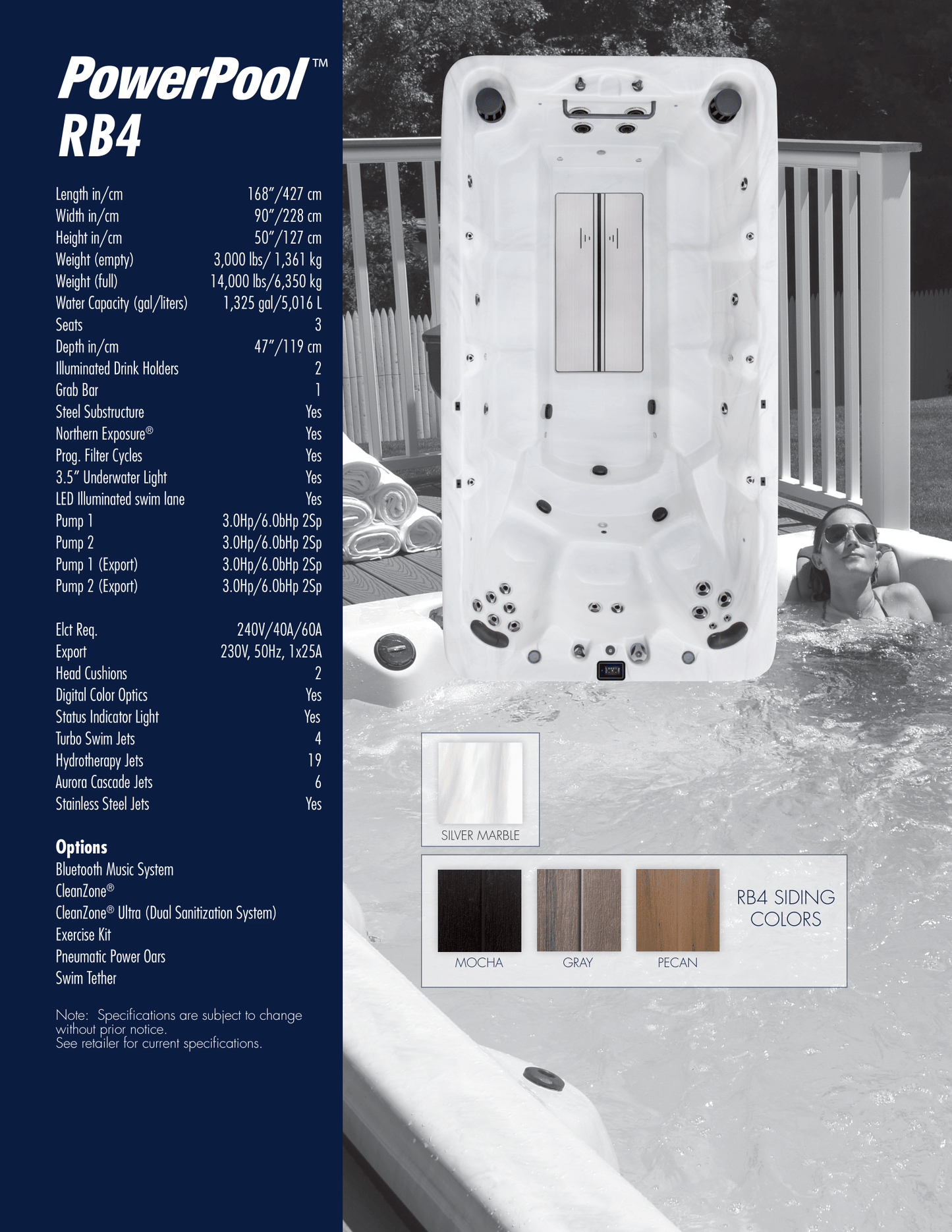 RB4 - 14 Foot Swim Spa American Bath Group - LA Pool & Spas