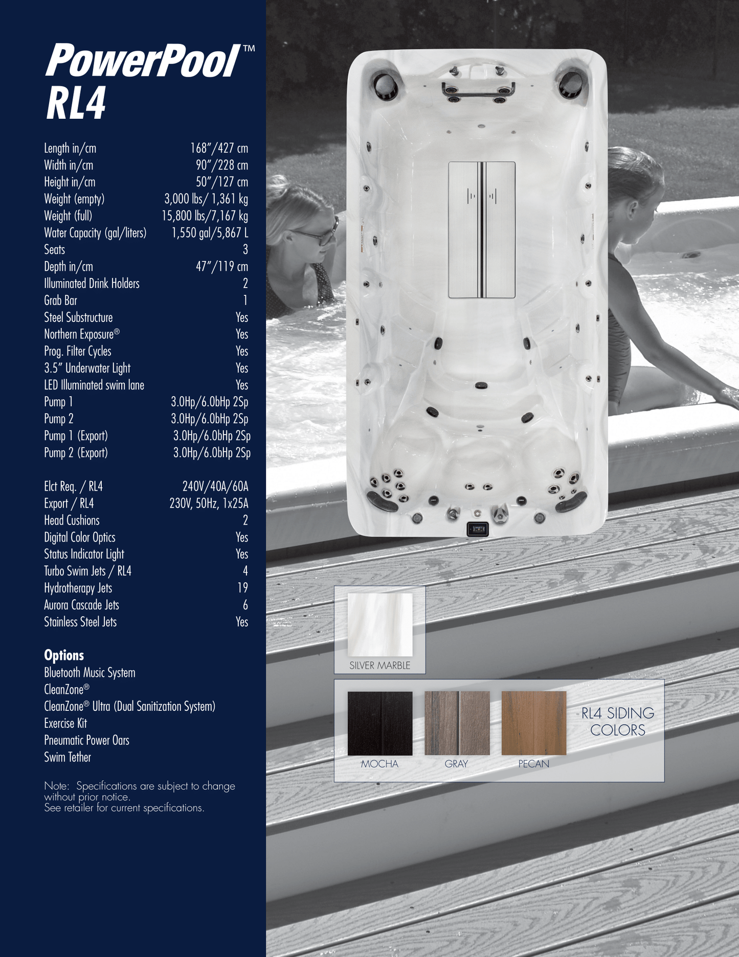 RL4 - 14 Foot Swim Spa American Bath Group - LA Pool & Spas