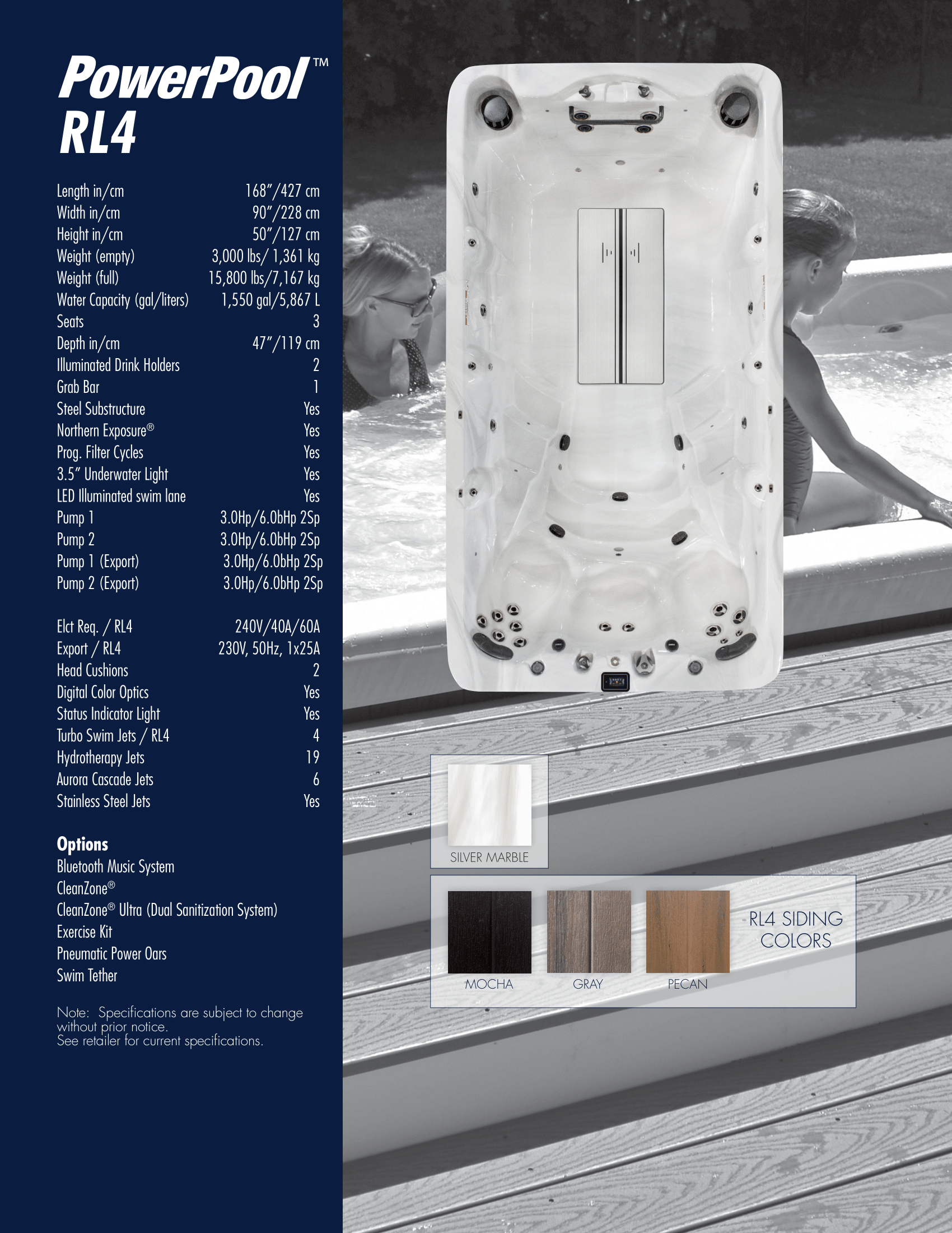 RL4 - 14 Foot Swim Spa American Bath Group - LA Pool & Spas