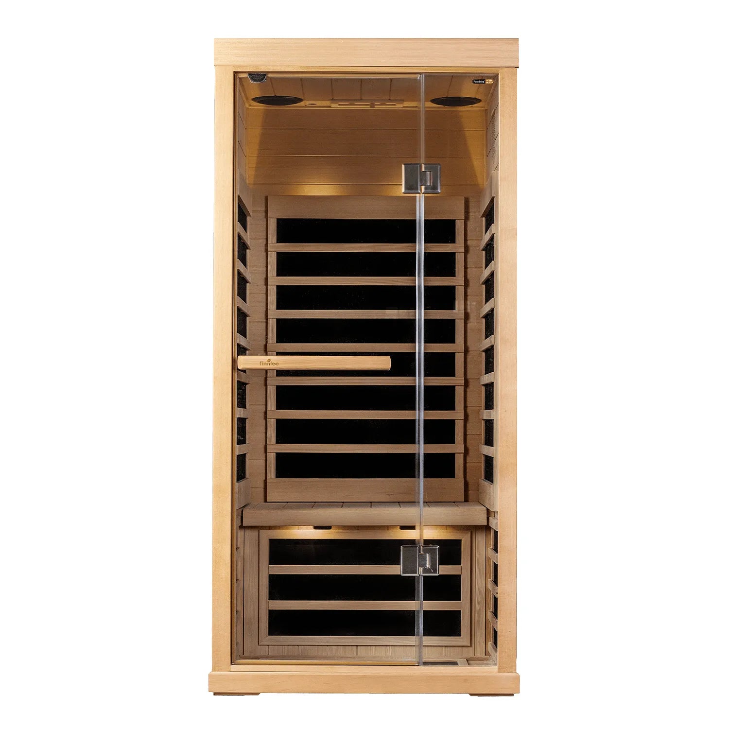 S810 - Hemlock - 1 Person 15 Amp Infrared Sauna  Finnleo - LA Pool & Spas