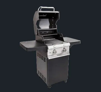 Saber Cast Black 330 LP 2 Burner Grill  Saber - LA Pool & Spas