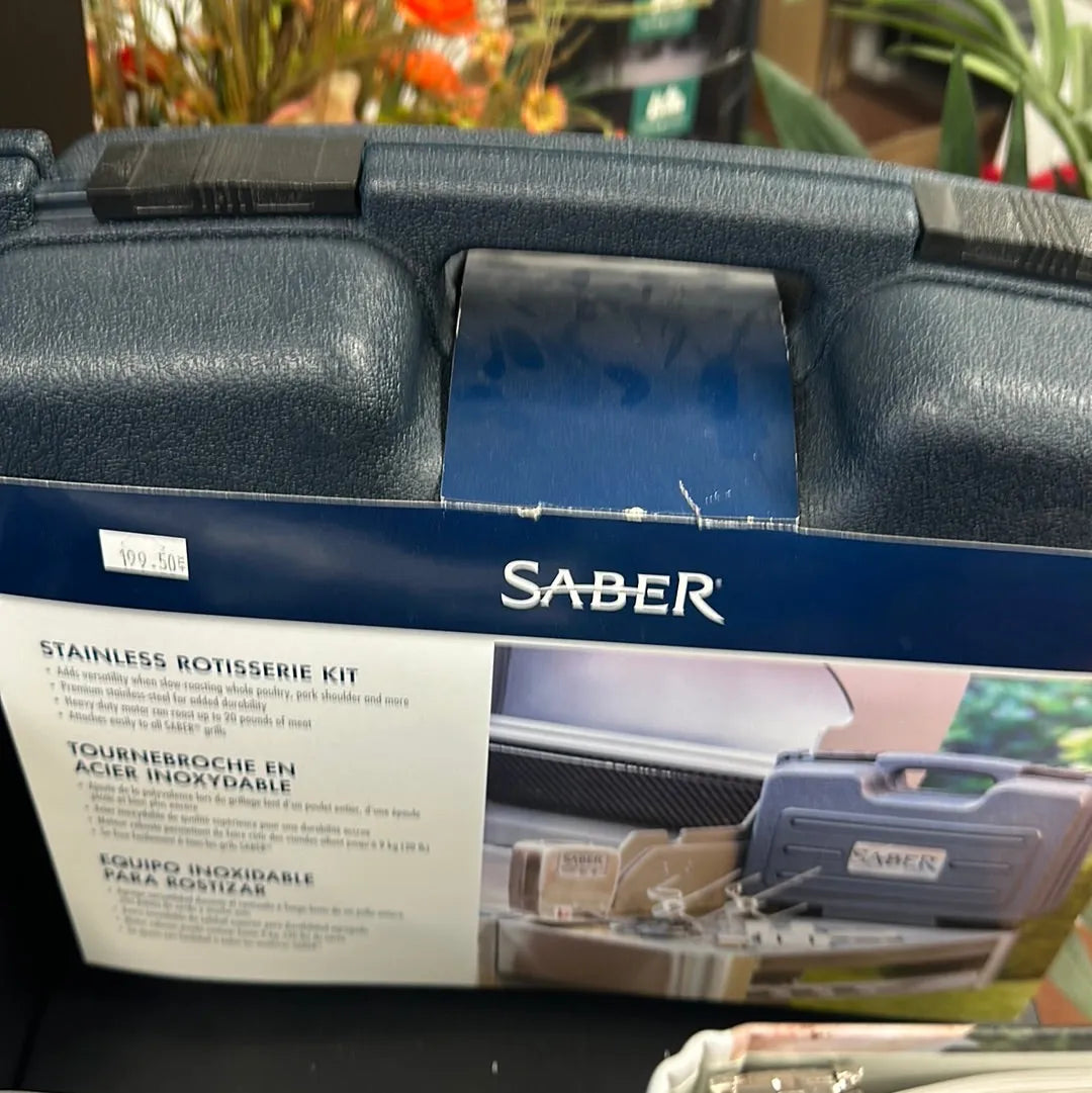 Saber Stainless steel Rotisserie KIT w/Case  Saber - LA Pool & Spas