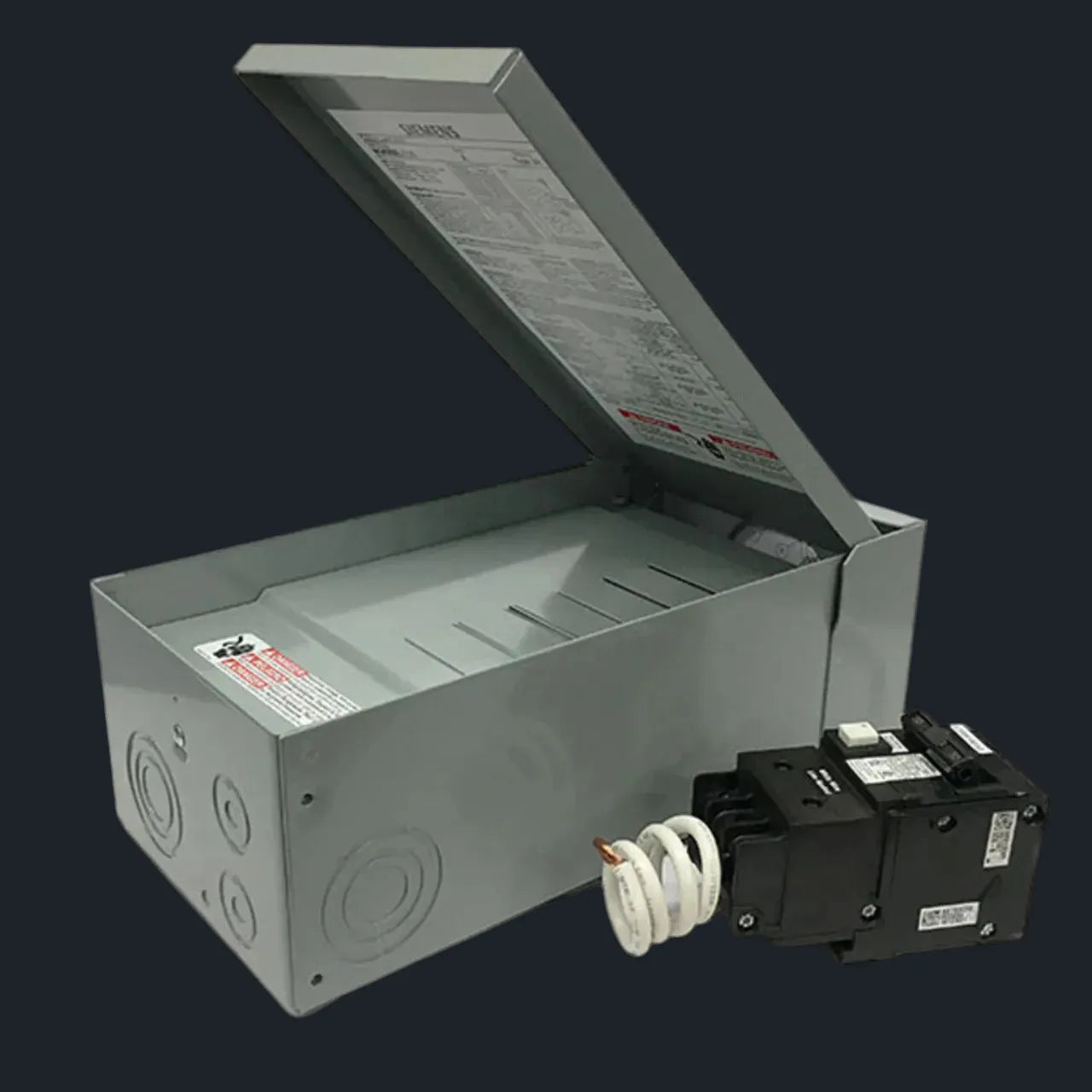 Siemens 40/50/60 Amp GFCI Hot Tub/Pool/Spa Pack  Siemens - LA Pool & Spas