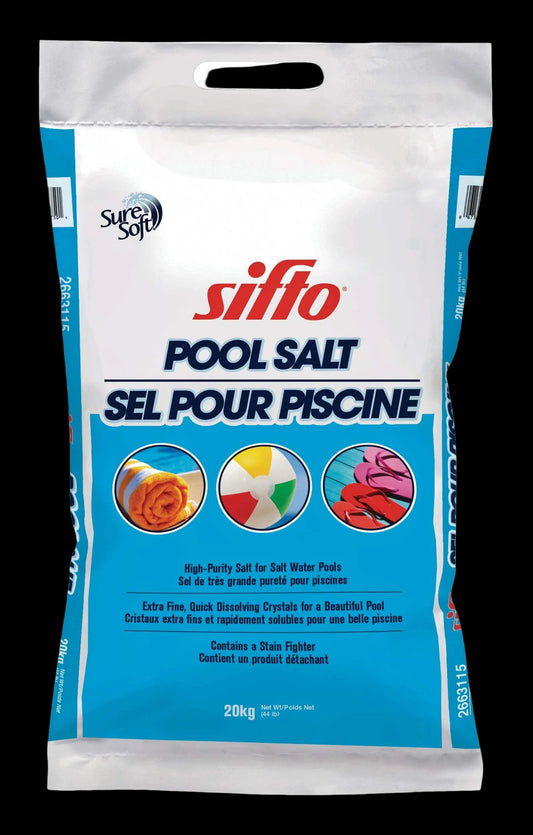 Sifto Pool Salt Bag  Canadian Tire - LA Pool & Spas