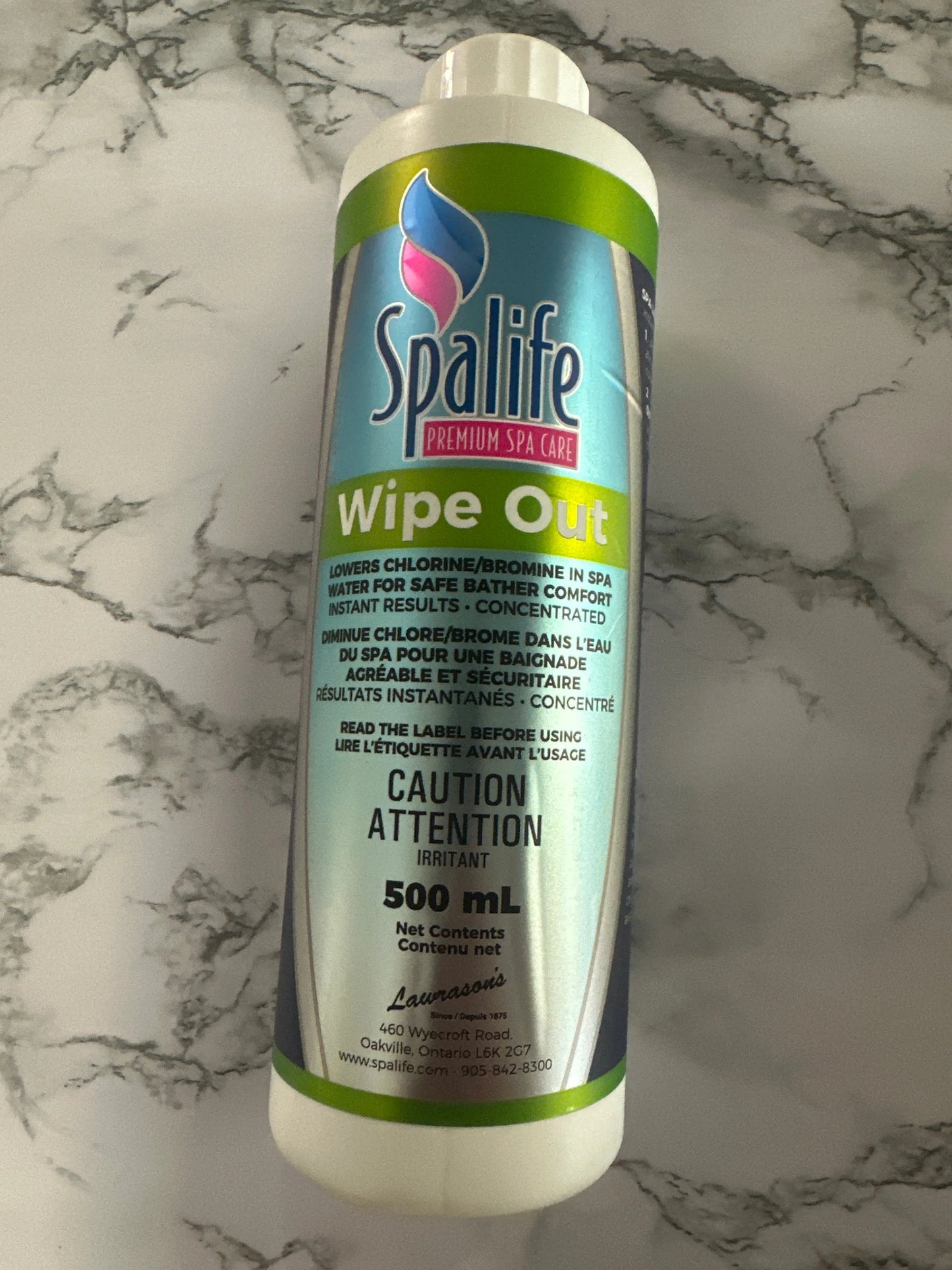 Spa Life Wipe Out - Neutralizer Liquid 500ml  ASPS - LA Pool & Spas