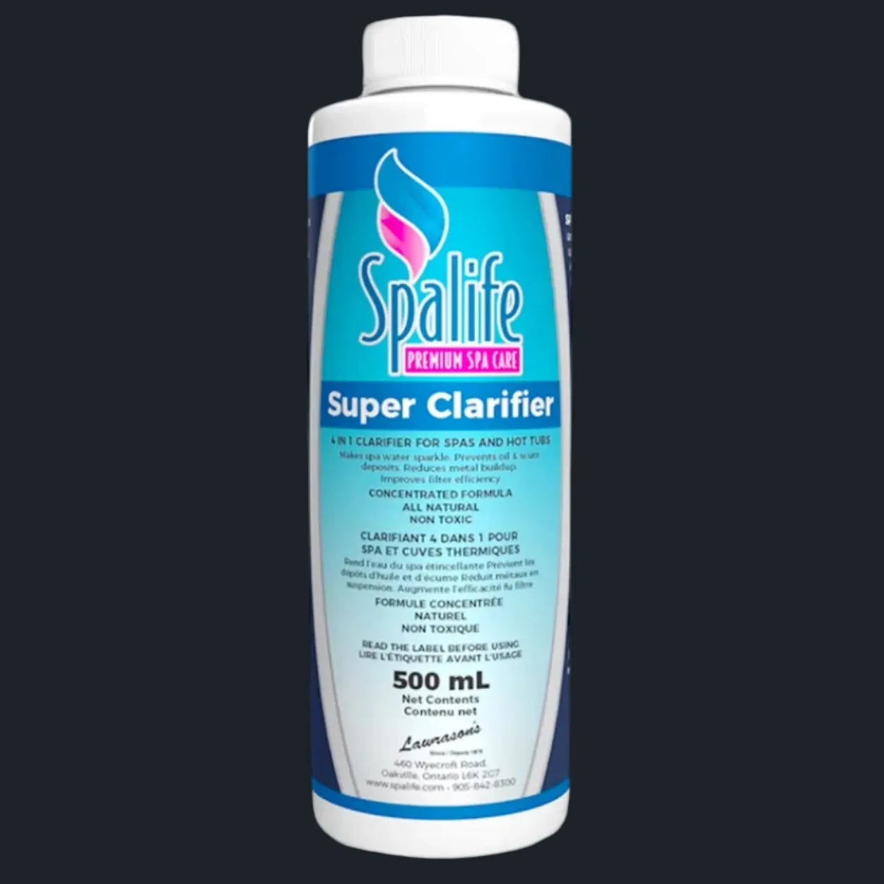 Spa life Super Clarifier 500ml - 4 in 1 Clarifier For Spas  Spa Life - LA Pool & Spas