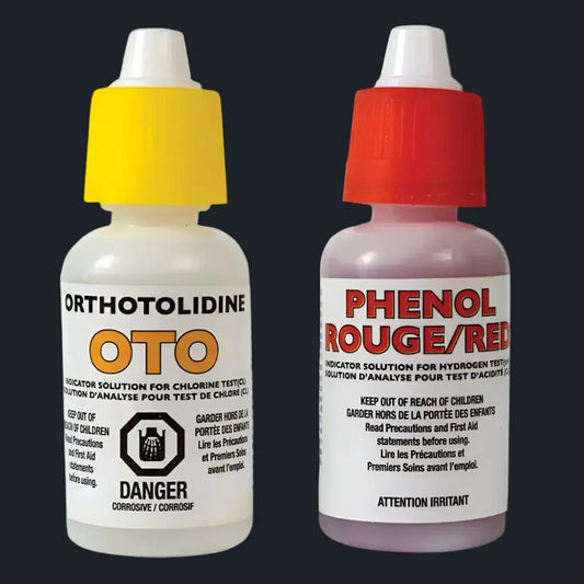 Test Kit OTO & Phenol Refill Bottles, 20-mL  ASPS - LA Pool & Spas