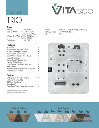 Trio  American Bath Group - LA Pool & Spas