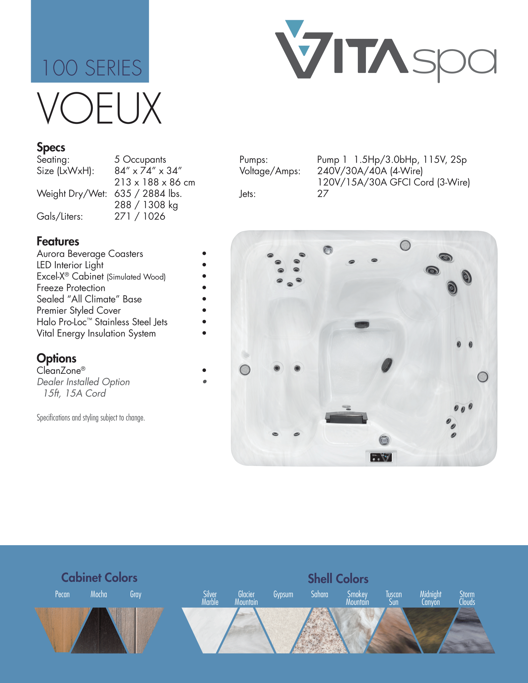 Voeux American Bath Group - LA Pool & Spas