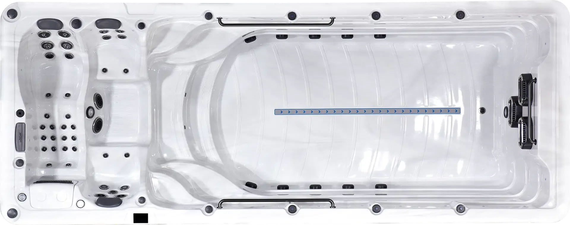 Zelus Swim Spa  Platinum Spas - LA Pool & Spas