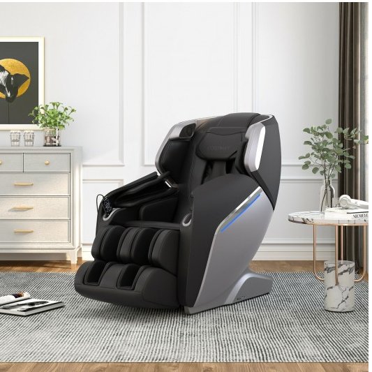 Demo unit-COSTWAY - Wave Calf Rollers-JL10008WL - Full Body Zero Gravity Massage Chair with SL Track Voice Control & Heat