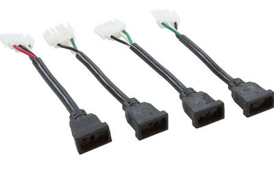 Cable Kit Adaptor- AMP-M - J&J-F, 6"