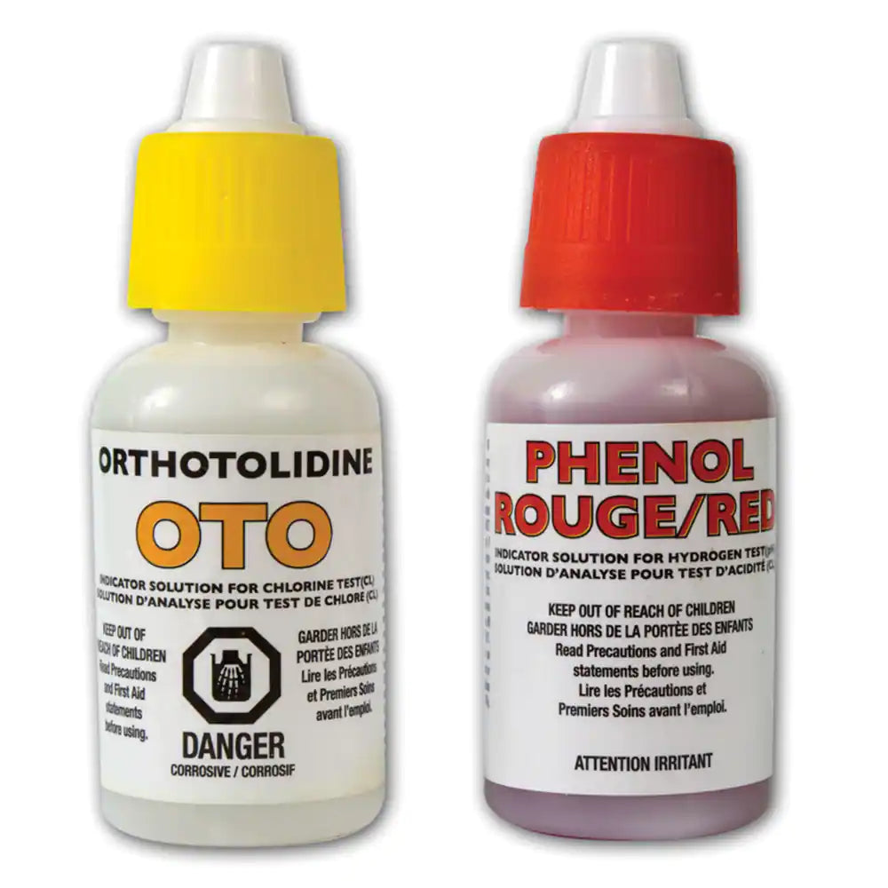 Test Kit OTO & Phenol Refill Bottles, 20-mL